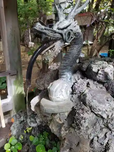 厳嶋神社の手水舎