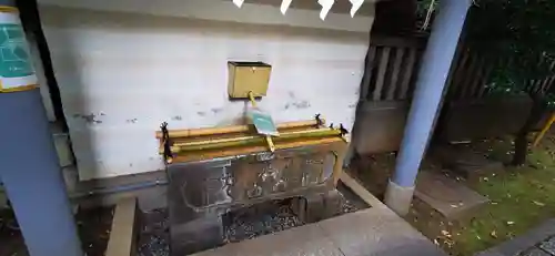 櫻田神社の手水舎