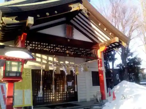 発寒神社の本殿・本堂