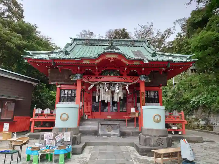 海南神社の本殿・本堂