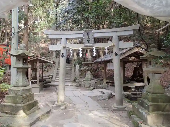 星田妙見宮の鳥居