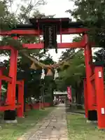 生島足島神社の鳥居