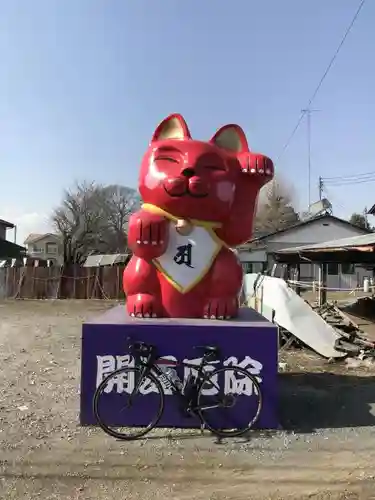 下野大師華蔵寺の狛犬