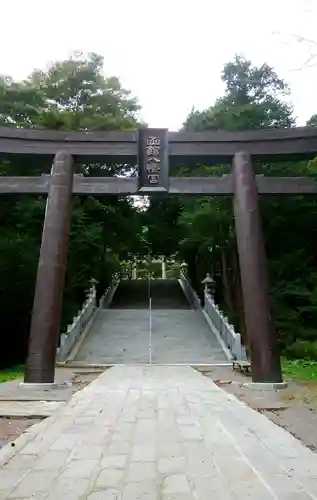 函館八幡宮の鳥居