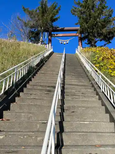 上手稲神社の鳥居