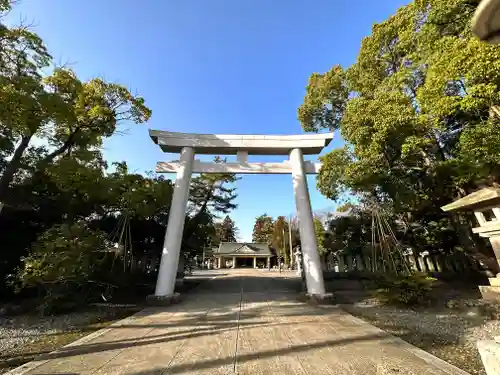 福井県護国神社の鳥居