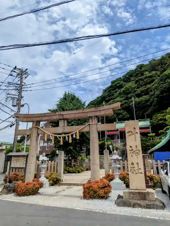 叶神社(東叶神社)の鳥居