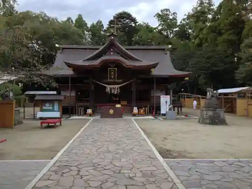 水戸八幡宮の本殿・本堂