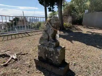 八幡神社の狛犬