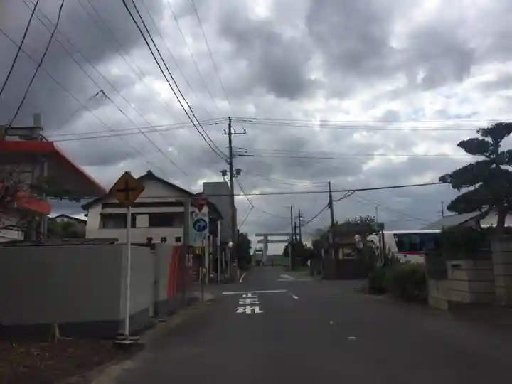 息栖神社の周辺