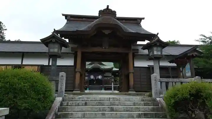 常陸二ノ宮 静神社の山門・神門