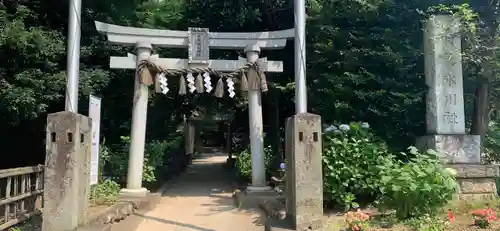 北本氷川神社の鳥居