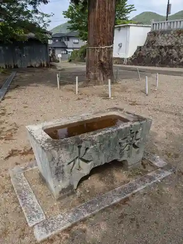 二ノ宮神社の手水