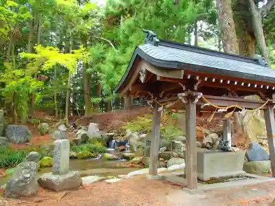 大宮五十鈴神社の手水舎