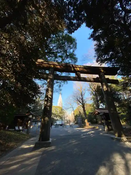 明治神宮の鳥居
