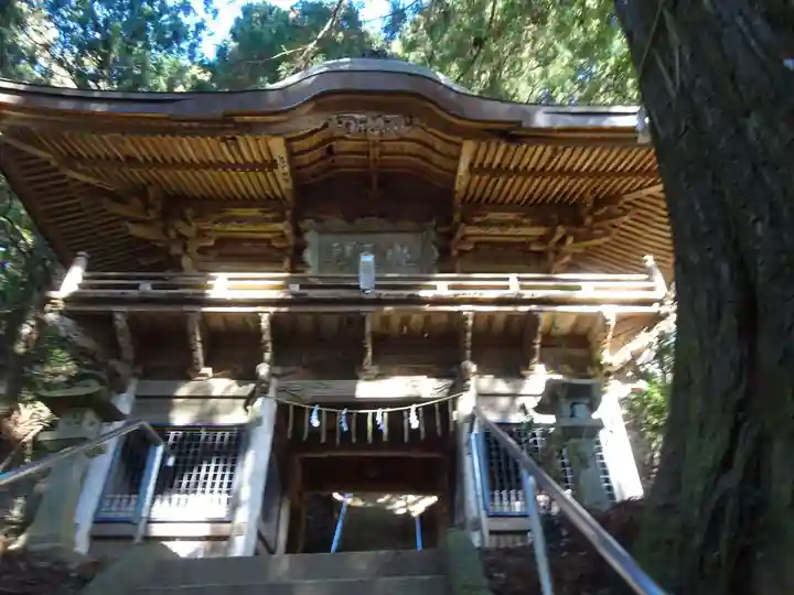 東金砂神社の山門・神門