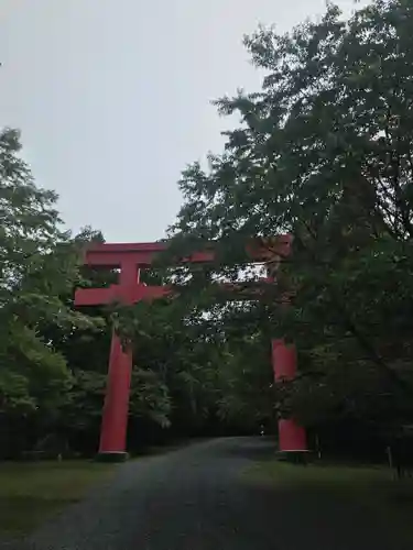 砥鹿神社（奥宮）の鳥居