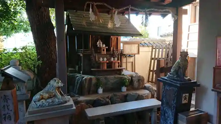 洲嵜神社の本殿・本堂