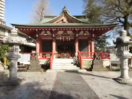 越谷香取神社の本殿