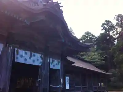 大神山神社奥宮の本殿・本堂