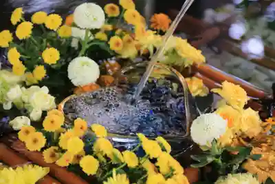 大谷地神社の手水舎