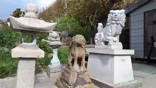 海神社の狛犬