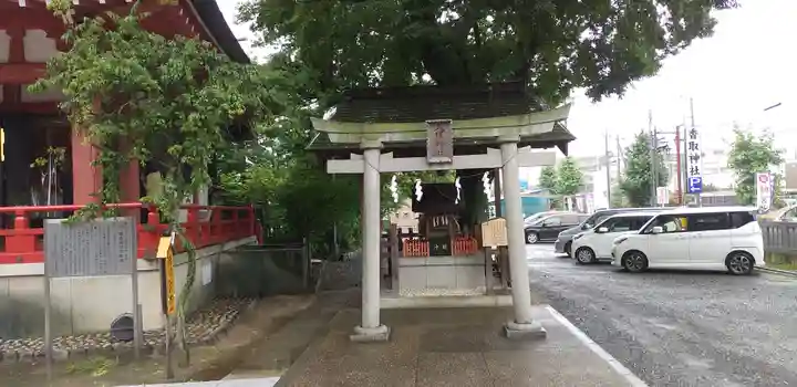 越谷香取神社の鳥居