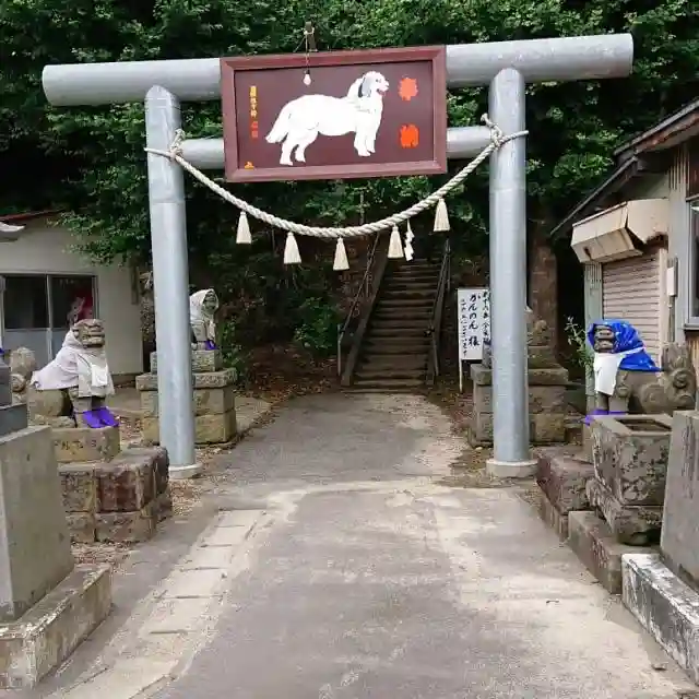 神明宮の鳥居