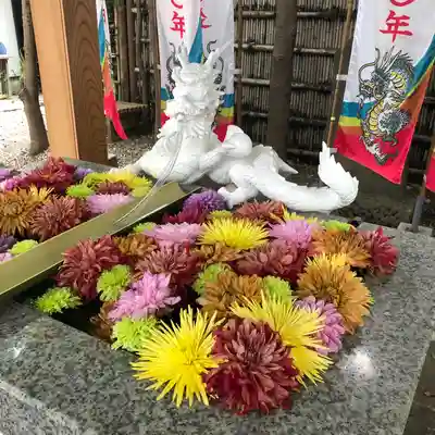 田無神社の手水舎