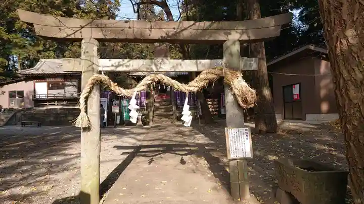 下野 星宮神社の鳥居