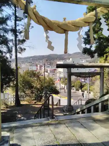 神峰神社の景色