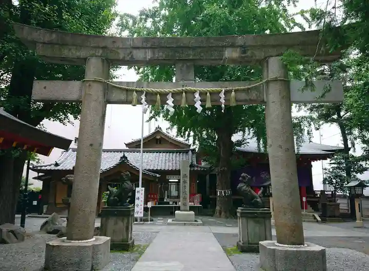 日本橋日枝神社の鳥居