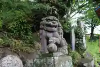 阿久津「田村神社」(郡山市阿久津町)旧社名:伊豆箱根三嶋三社の狛犬