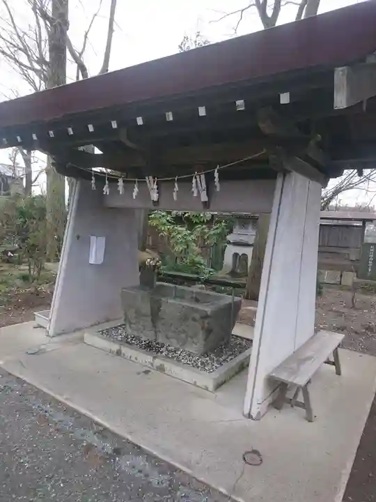 皆野椋神社の手水舎