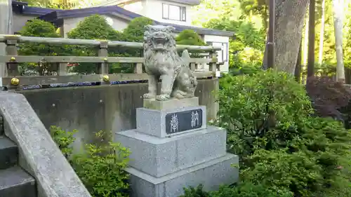 本輪西八幡神社の狛犬