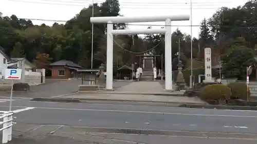 常陸二ノ宮　静神社の鳥居