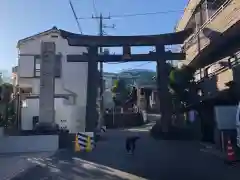 白山神社の山門