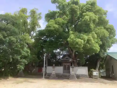 八幡社（下門八幡社）の自然