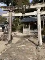 岡神社の鳥居