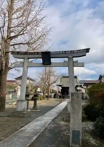 八幡神社の鳥居