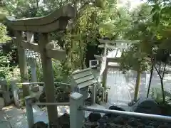 多摩川浅間神社の鳥居