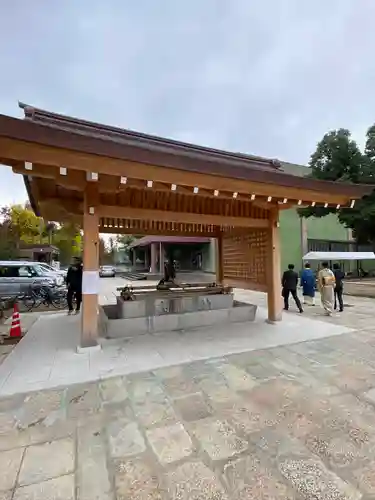 生國魂神社の手水