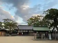 松原八幡神社の手水