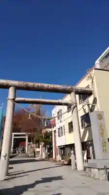 安積國造神社の鳥居