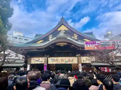 湯島天満宮の初詣