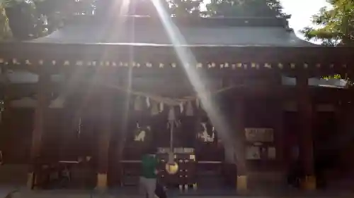 新田神社の本殿・本堂