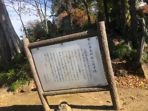 七本木神社の歴史