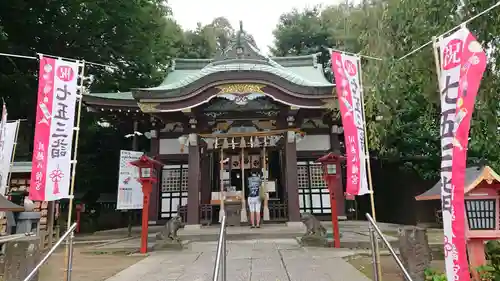 川越八幡宮の本殿・本堂