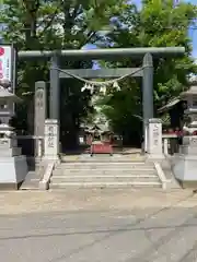 上野総社神社の鳥居