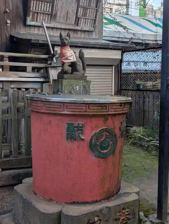 柳森神社の狛犬